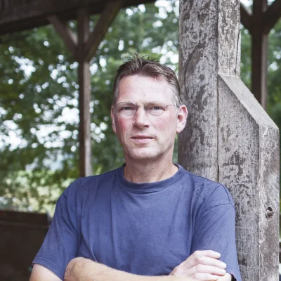 John Arink, bioboer en lijstduwer voor OLW